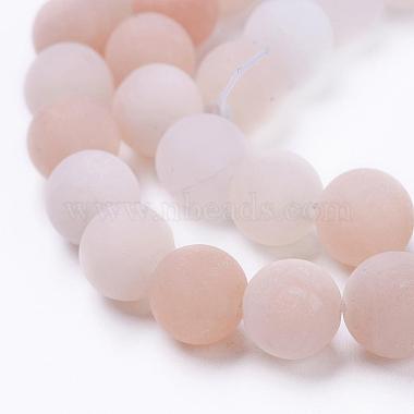 Natural Pink Aventurine Beads Strands(G-F520-56-4mm)-3