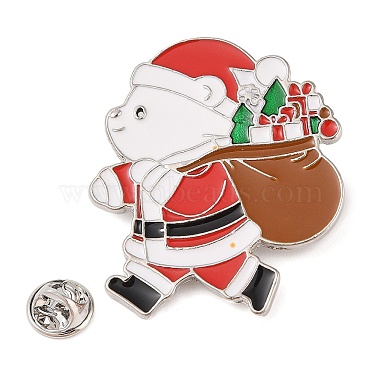 Christmas Theme Enamel Pins(JEWB-S027-01A)-2