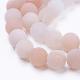 Natural Pink Aventurine Beads Strands(G-F520-56-4mm)-3