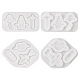 Pandahall 2Pcs 2 Style Medical Theme DIY Pendant Silicone Molds(DIY-TA0005-23)-2