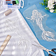 2Pcs Mermaid Computerized Embroidery Cloth Sew On Sequins Patches(PATC-BC0001-01)-5