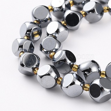 Brins de perles de pierre terahertz(G-A030-B18-10mm-A)-3