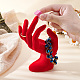 Resin Mannequin Hand Jewelry Display Holder Stands(RDIS-WH0009-015B)-3