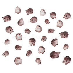 30Pcs 3 Style Resin Hedgehog Display Decorations, Micro Landscape Decoration Accessories, Mixed Color, 13~19x17~27x11~24mm, 10pcs/style(DJEW-GA0001-46)