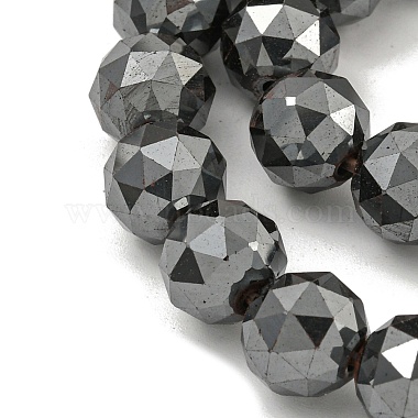 Non-magnetic Synthetic Hematite Beads Strands(G-I365-15C)-3