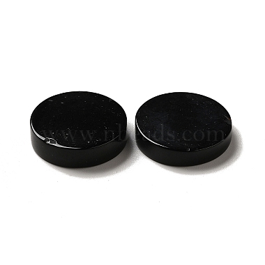 Natürliche schwarze Achat-Cabochons(G-A213-04A)-3