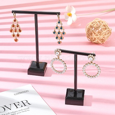 GemeShou 3pcs Gold Metal Earring T Stand Small India | Ubuy