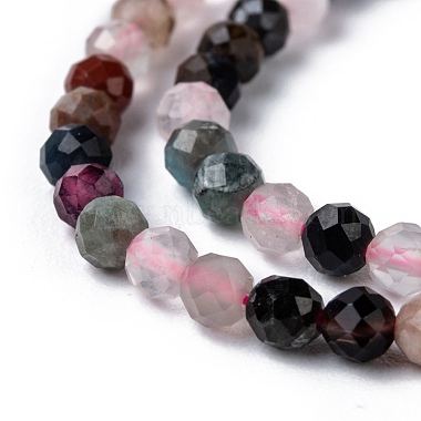 Chapelets de perles en pierres naturelles mélangées(X-G-T108-39)-4