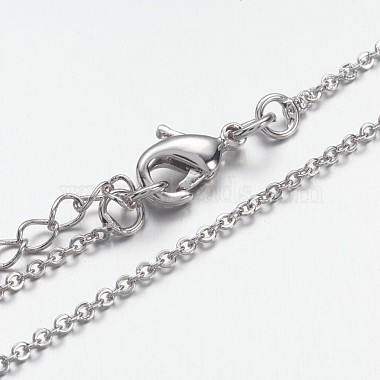 Brass Chain Necklaces(X-MAK-F013-06P)-2