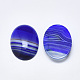Natural Banded Agate/Striped Agate Cabochons(G-T122-22C)-2