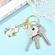 Alloy Enamel Keychains(KEYC-YW00258)-4