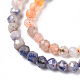 Natural & Synthetic Mixed Gemstone Beads Strands(G-D080-A01-03-15)-3