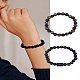 Natural Mixed Gemstone Stretch Bracelets(BJEW-LP0001-25C)-1