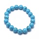 Bracelets extensibles en jaspe turquoise synthétique(BJEW-K212-C-022)-1