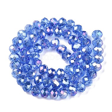 Electroplate Glass Beads Strands(EGLA-A044-T8mm-B14)-3