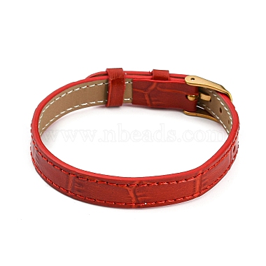 bracelets de montre texturés en cuir(AJEW-K232-01G-07)-2