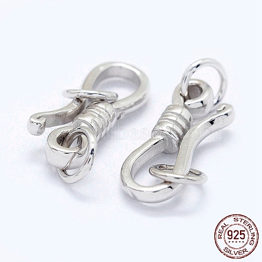 Platinum Others Sterling Silver Hook and S-Hook Clasps