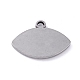 304 Stainless Steel Pendant Cabochons Settings(STAS-P288-21P)-2