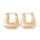 304 Stainless Steel Trapezoid Thick Hoop Earrings for Women(EJEW-B018-07G)-1