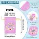 Flower Thank You Polyester Satin Storage Drawstring Bags(ABAG-TAC0005-09A)-4
