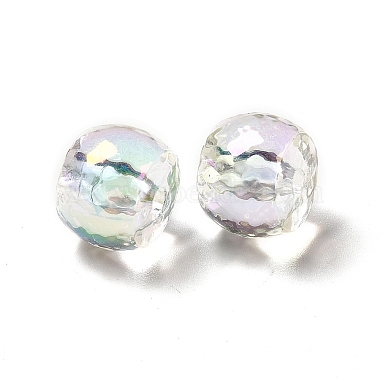 Placage uv perles acryliques transparentes(PACR-M001-06)-4