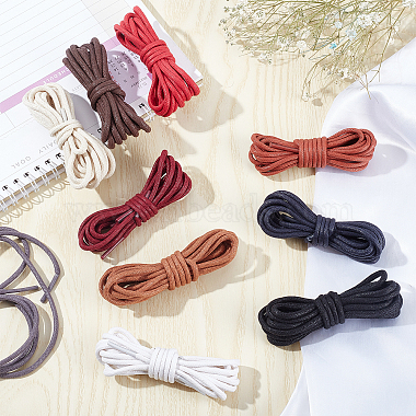arricraft 22 brins 11 couleurs lacets en coton(DIY-AR0001-90)-2