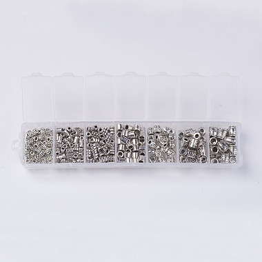 Tibetan Style Alloy Spacer Beads(TIBEB-X0031-B)-3