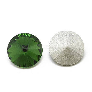 señaló hacia cabujones de diamantes de imitación de cristal(RGLA-T086-14mm-20)-2