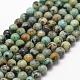 Natural African Turquoise(Jasper) Beads Strands(G-N0188-02-3mm)-1
