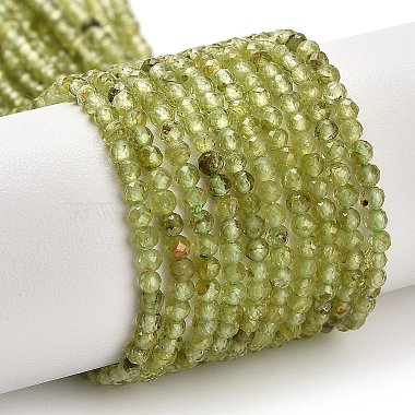 Natural Peridot Beads Strands(G-B107-A06-01)-2