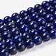 Natural Lapis Lazuli Beads Strands(X-G-G087-6mm)-1