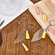 DIY-Kit zur Herstellung eines leeren Schlüsselanhängers(DIY-WH0453-25)-4