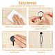 28Pcs 7 Colors Plastic Hook Hangers(AJEW-DC0001-18)-4