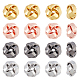 SUPERFINDINGS 16Pcs 4 Colors Brass Beads(FIND-FH0004-19)-1