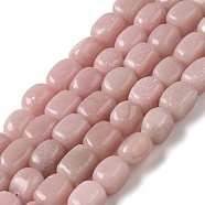 Natural Pink Opal Beads Strands, Cuboid, 6.5~7x4.5~5x4.5~5mm, Hole: 1mm, about 55~58pcs/strand, 15.75 inch(40cm)(G-F771-E01-01)