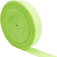 Ultra Wide Thick Flat Elastic Band, Webbing Garment Sewing Accessories, Green Yellow, 30mm(EC-WH0016-A-S020)