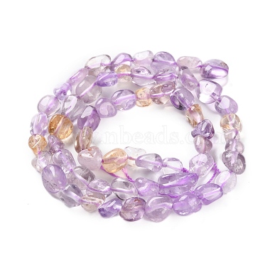 Natural Ametrine Beads Strands(G-P497-01C-48)-3