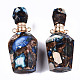 Assembled Synthetic Bronzite and Imperial Jasper Openable Perfume Bottle Pendants(G-S366-058B)-2