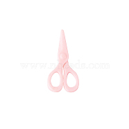 Miniature Plastic Scissor Shape Ornaments, for Dollhouse Decor, Pink, 10x20mm(MIMO-PW0001-079B)