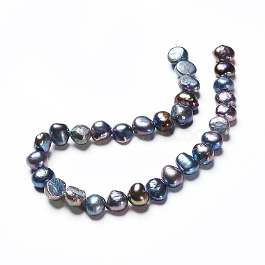 Natural Baroque Pearl Keshi Pearl(PEAR-I004-01B)-4