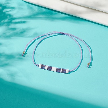Glass Seed Link Bracelet(BJEW-JB08894-02)-3