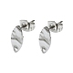 304 Stainless Steel Stud Earring Findings(STAS-L024-003P-08)-1