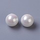 Shell Pearl Half Drilled Beads(BSHE-G016-12mm-09)-2
