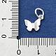 925 Sterling Silver Butterfly Charms(STER-M119-14S)-3