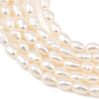 brins de perles de culture d'eau douce naturelles(PEAR-F020-17)-4