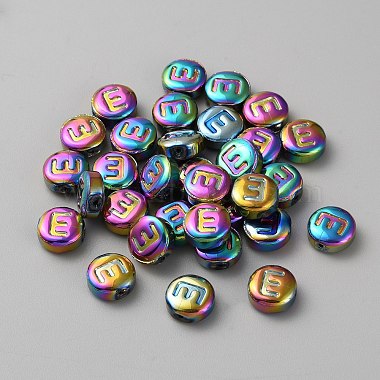 Electroplated Glass Beads(GLAA-WH0038-29E)-1