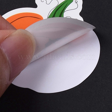 100Pcs Halloween Holographic PVC Self-Adhesive Laser Stickers(DIY-B064-02A)-6