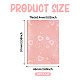 50Pcs PP Heart Pattern Laser Card Film(AJEW-TADJ0001-27C)-3