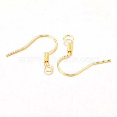 Golden Iron Earring Hooks