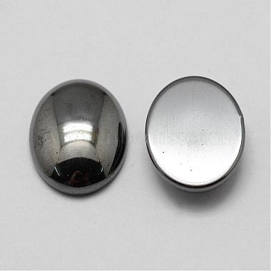 Non-magnetic Synthetic Hematite Cabochons(G-P162-04-18x25mm)-2